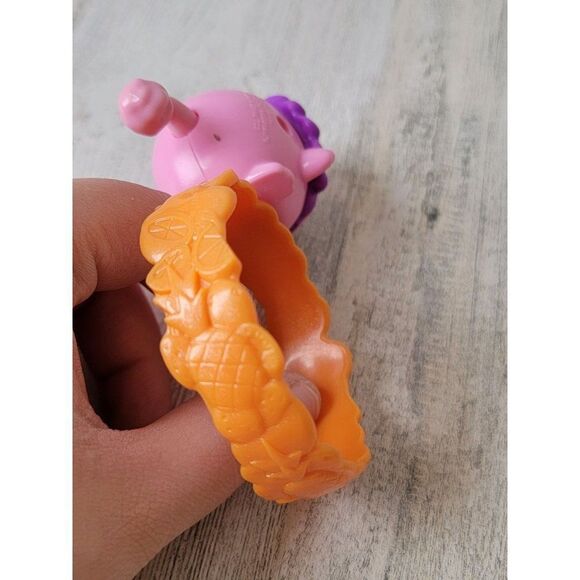 McDonald's‎ pink lion orange ring moose toy figure - Picture 4 of 5